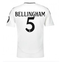 Real Madrid Jude Bellingham #5 Domáci futbalový dres 2024-25 Krátky Rukáv